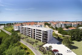 Prilika! Umag, stan u izgradnji sa liftom 400 m do mora!, Umag, Apartamento