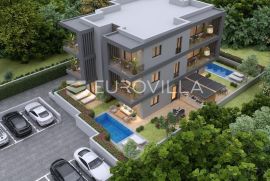 Istra, Premantura - luksuzni trosobni stan s dvije terase, 2.kat, A302, NKP 74.50 m2 - 500 od mora, Medulin, Appartamento