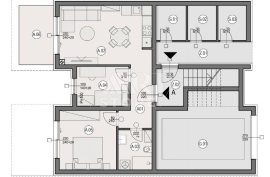 Pula, Valdebek - Stan ZG2A, 58m2,2 sobe, terasa, parking, Pula, Appartamento
