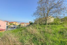 OPATIJA, POBRI – građevinsko zemljište od 1120m2 s pogledom na more, blizu Opatije, Matulji, Terrain