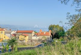 OPATIJA, POBRI – građevinsko zemljište od 1120m2 s pogledom na more, blizu Opatije, Matulji, Terra