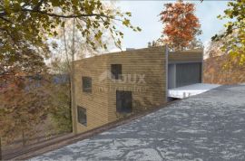 GORSKI KOTAR, FUŽINE - jedinstven projekt u srcu Gorskog kotara, građevinsko zemljište 1197 m2 sa projektom za vilu, prilika za investiciju!, Fužine, Land
