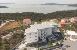 Trogir, Seget - stan u NOVOGRADNJI sa pogledom na more, 52.85 m2, Seget, Διαμέρισμα