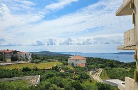 Trogir, Seget - stan u NOVOGRADNJI sa pogledom na more, 52.85 m2, Seget, Flat