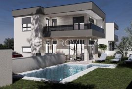 Medulin, Medulin - kvalitetna i moderna duplex kuća A, s grijanim bazenom 30m2 i garažom, NKP 146 m2, Medulin, Maison