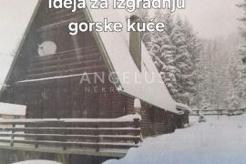 Ogulin, Plaški –Jezero, ostaci kuće za rušenje na 3.568 m2 građ. zemljišta, Plaški, Tierra