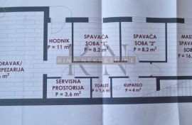 ISTRA - POREČ - 3SOBAN + DB STAN SA IZLAZOM NA VRT I POGLEDOM NA MORE!, Poreč, Kвартира