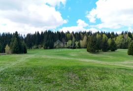 SKRAD, HLEVCI - Prekrasan građevinski teren 4193 m2, Skrad, Zemljište