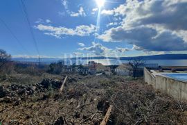 CRIKVENICA - Prostrani građevinski teren sa panoramskim pogledom, Crikvenica, Arazi