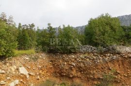 BRIBIR, VINODOLSKA OPĆINA - građevinsko zemljište sa iskopom, Vinodolska Općina, Arazi