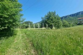 BRIBIR, građevinski teren sa tri ucrtana objekta, Vinodolska Općina, Tierra