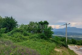 ISTRA, PIĆAN - Veliko građevinsko zemljište s pogledom na Učku, Pićan, Земля