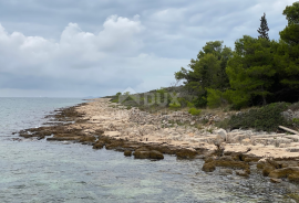 PAŠMAN, TKON- poljoprivredno zemljište 1166m2 s pogledom na more 200m od mora, Tkon, Tierra