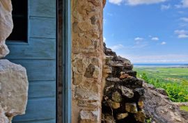 ISTRA, BUJE - Dizajnerska kamena kuća sa spektakularnim pogledom, Buje, Famiglia
