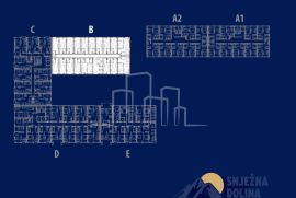 Studio apartman od 24,80 u izgradnji Snježna dolina Faza 2 Jahorina Lamela B, Pale, Διαμέρισμα