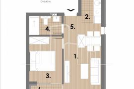 Apartman sa jednom spavaćom od 35,29 u izgradnji Snježna dolina Faza 2 Jahorina Lamela A1 i A2, Pale, Flat