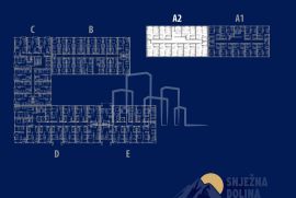 Apartman sa jednom spavaćom od 35,32 u izgradnji Snježna dolina Faza 2 Jahorina Lamela A1 A2, Pale, شقة