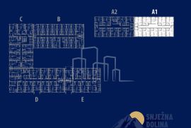 Studio apartman od 25,56 u izgradnji Snježna dolina Faza 2 Jahorina Lamela A1 i A2, Pale, Wohnung