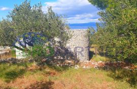 Zemljište s maslinikom i pogledom na more, Supetar, Γη