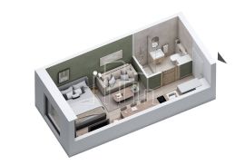 Studio apartman od 25,14 u izgradnji Snježna dolina Faza 2 Jahorina Lamela B, Pale, Flat