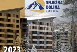 Apartman dvosoban od 35,29m2 pogled staza u izgradnji Snježna dolina Faza 2 Jahorina Lamela A1 i A2, Pale, Flat