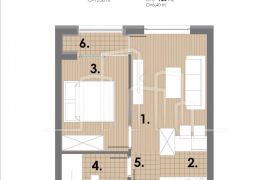 Apartman dvosoban od 32,5m2 u izgradnji Snježna dolina Faza 2 Jahorina Lamela A1 i A2, Pale, Appartamento