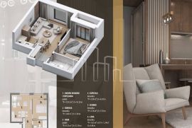 Apartman sa jednom spavaćom od 35m2 u izgradnji Snježna dolina Faza 2 Jahorina Lamela A1 i A2, Pale, Appartamento