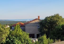 OTOK KRK, VRBNIK - Pola dvojne kuće za odmor s pogledom na more, Vrbnik, Kuća