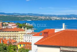 OPATIJA, CENTAR - 3S+DB stan 140m2 u novogradnji u centru Opatije, garaža, terasa, pogled na more, Opatija, Stan