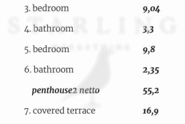 STAN 6, PRODAJA, NOVOGRADNJA, ČIOVO, 75 m2, 3-SOBAN, Okrug, Διαμέρισμα