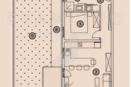 STAN 1, PRODAJA, NOVOGRADNJA, ČIOVO, 68 m2, 3-SOBAN, Okrug, Wohnung