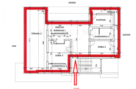 STAN, PRODAJA, ZAGREB, GRAČANI, 151 m2, 3-soban, Podsljeme, Kвартира