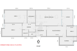 STAN, PRODAJA, ZAGREB, VRAPČE, 95 m2, 4-soban, Podsused - Vrapče, Appartamento