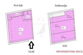 STAN S5, PRODAJA, ZAGREB, DONJI GRAD, DRAŠKOVIĆEVA, 62 m2, 2-sobni, Donji Grad, Kвартира