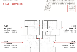 ISTRA, UMAG - Vrhunski 1S+DB s loggiom u novogradnji, Umag, Appartamento