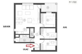 STAN S4, NOVOGRADNJA, PRODAJA, SESVETE, 72.36 m2, 4-SOBAN, Sesvete, Apartamento