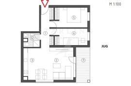 STAN S5, NOVOGRADNJA, PRODAJA, SESVETE, 71.48 m2, 3-SOBAN, Sesvete, Kвартира