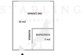 STAN, PRODAJA, ZAGREB, UTRINA, 21 m2, GARSONIJERA, Novi Zagreb - Istok, Flat