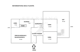 STAN+VRT, PRODAJA, ZAGREB, NOVI ZAGREB, REMETINEC, 79 m2, 3-soban, Novi Zagreb - Zapad, Flat