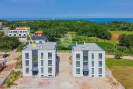 Umag okolica, stan sa pogledom na more, Umag, Apartamento