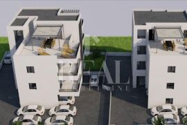 Novogradnja trogir stan u prizemlju 2S+DB 66m2 + vrt 80 m2, Trogir, Διαμέρισμα