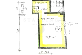 POSLOVNI PROSTOR, PRODAJA, ZAGREB, SAVSKI GAJ, 30 m2, Novi Zagreb - Zapad, Commercial property