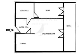 STAN + GPM, NAJAM, ZAGREB, MARTINOVKA, 70 m2, 2-soban, Trnje, Wohnung