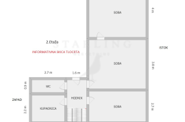 STAN, PRODAJA, ZAGREB, TREŠNJEVKA, 125 m2, 4-soban, Trešnjevka - Sjever, Flat