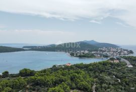 OTOK PAŠMAN, ŽDRELAC - Građevinsko zemljište 150 m od mora, Pašman, Zemljište