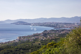 GORNJA PODSTRANA, GRAĐEVINSKO ZEMLJIŠTE S POGLEDOM NA MORE, Podstrana, Zemljište