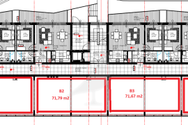 POSLOVNI PROSTOR B, ZGRADA B, NOVOGRADNJA, PRODAJA, POREČ, 417,69 m2, Poreč, Propriété commerciale