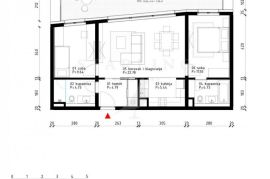 ZGRADA C, STAN C111, NOVOGRADNJA, PRODAJA, POREČ, 72,89 m2, 3S, Poreč, شقة