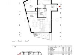 ZGRADA B, STAN B109, NOVOGRADNJA, PRODAJA, POREČ, 82,97 m2, 3S, Poreč, شقة