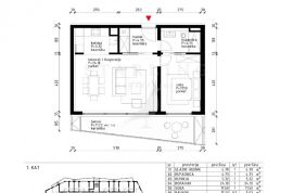 ZGRADA B, STAN B107, NOVOGRADNJA, PRODAJA, POREČ, 57,58 m2, 2S, Poreč, Kвартира